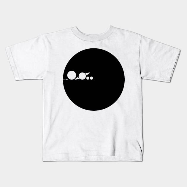 Solar Scale Kids T-Shirt by Gintron